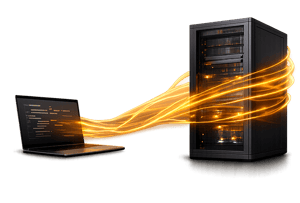 Laptop AI Code Transforms Server Rack