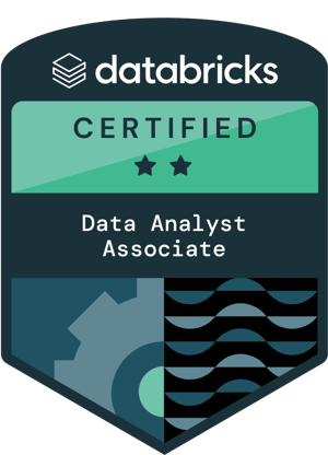 Databricks Certified Data Analyst Associate badge