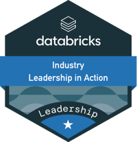 Databricks Industry Leadership in Action badge